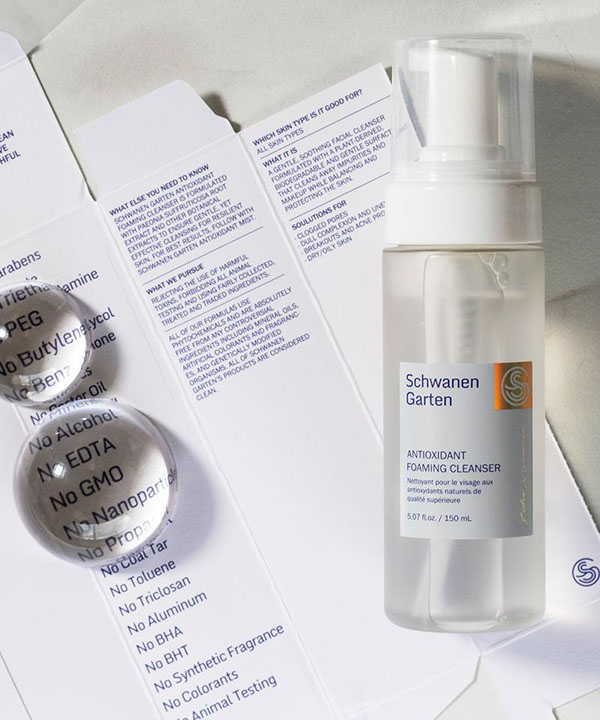 Антиоксидантная пенка для умывания Schwanen Garten Antioxidant Foaming Cleanser (150ml)